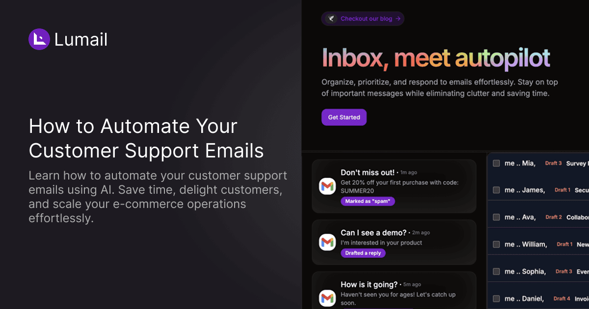 How to Automate Your Customer Support Emails