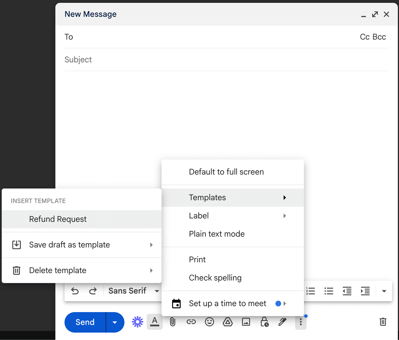 Gmail Templates