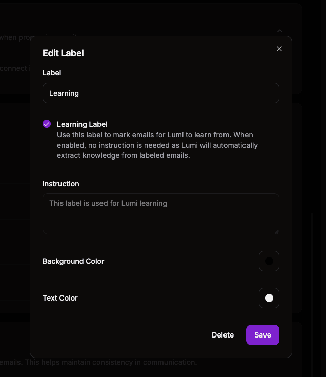 Learning Label